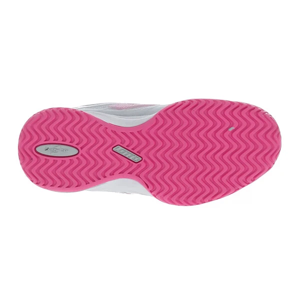 Lotto Mirage 300 All Court (Junior's) - Vapor Gray/Vivid Fuchsia/Cool Gray - Image 2