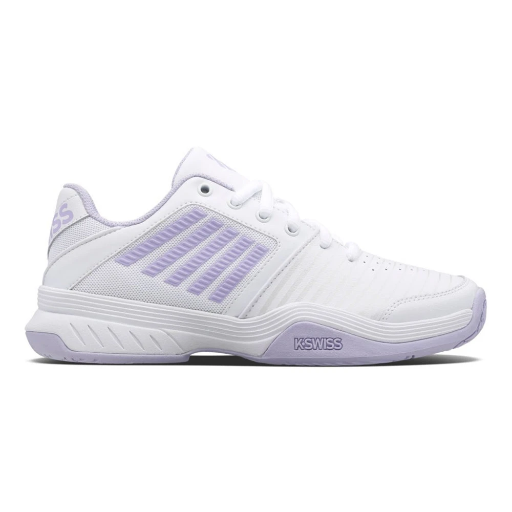 K-Swiss Court Express (Women's) - White/Purple Heather (Available Size: 5.5)