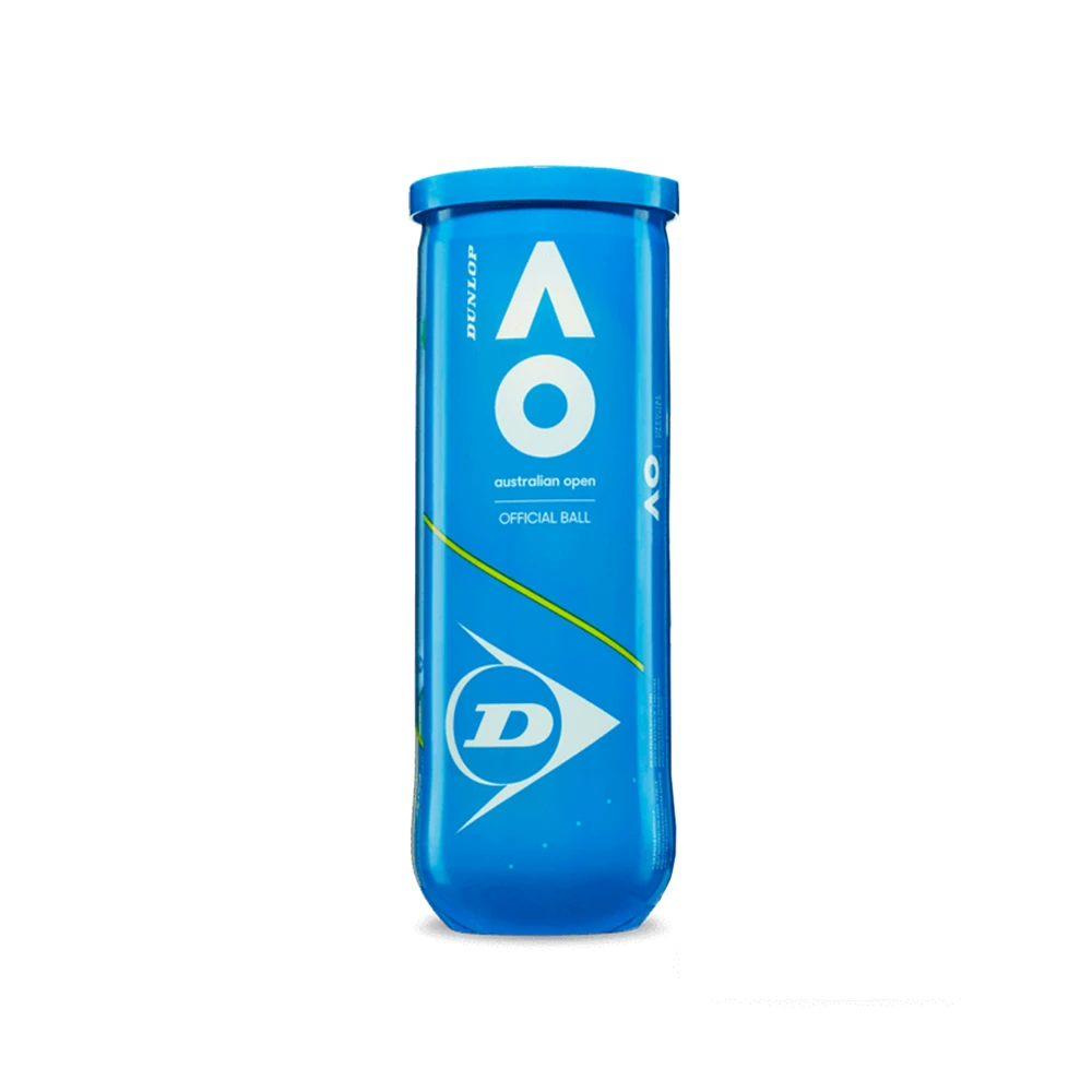 Dunlop Australian Open Tennis Ball - Individual Can (3 Balls)