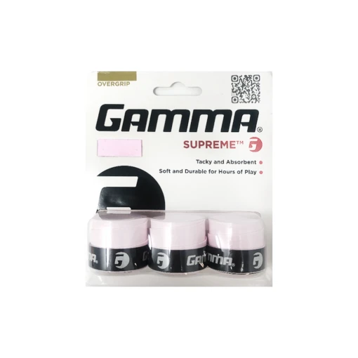 Gamma Supreme Overgrips (3-Pack) - Pink
