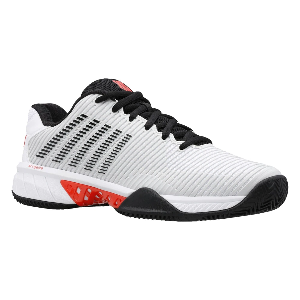 K-Swiss Hypercourt Express 2 (Men's) - White/Red (Available Size: 13) - Image 3