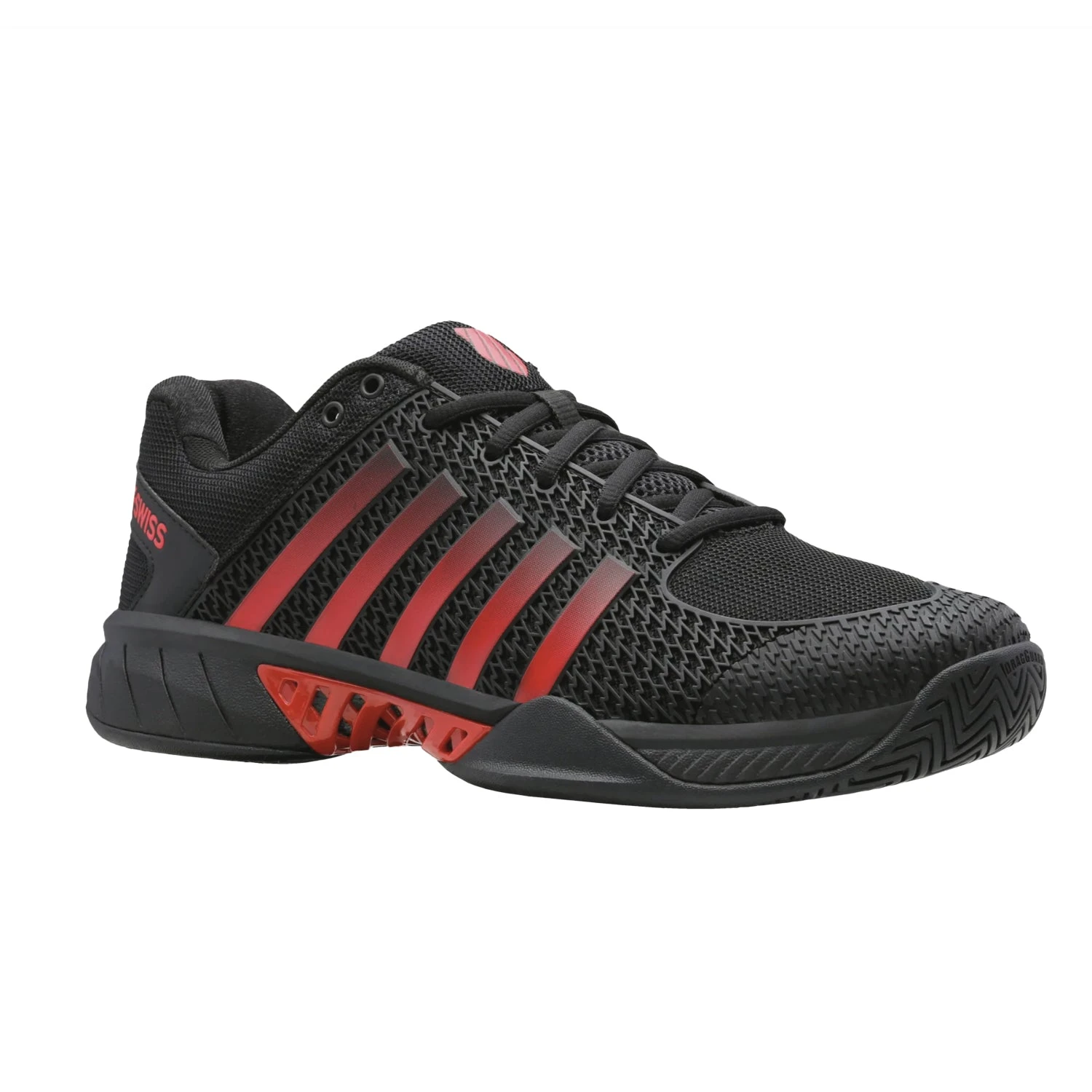 K-Swiss Express Light Pickleball (Men's) - Black/Lollipop - Image 4