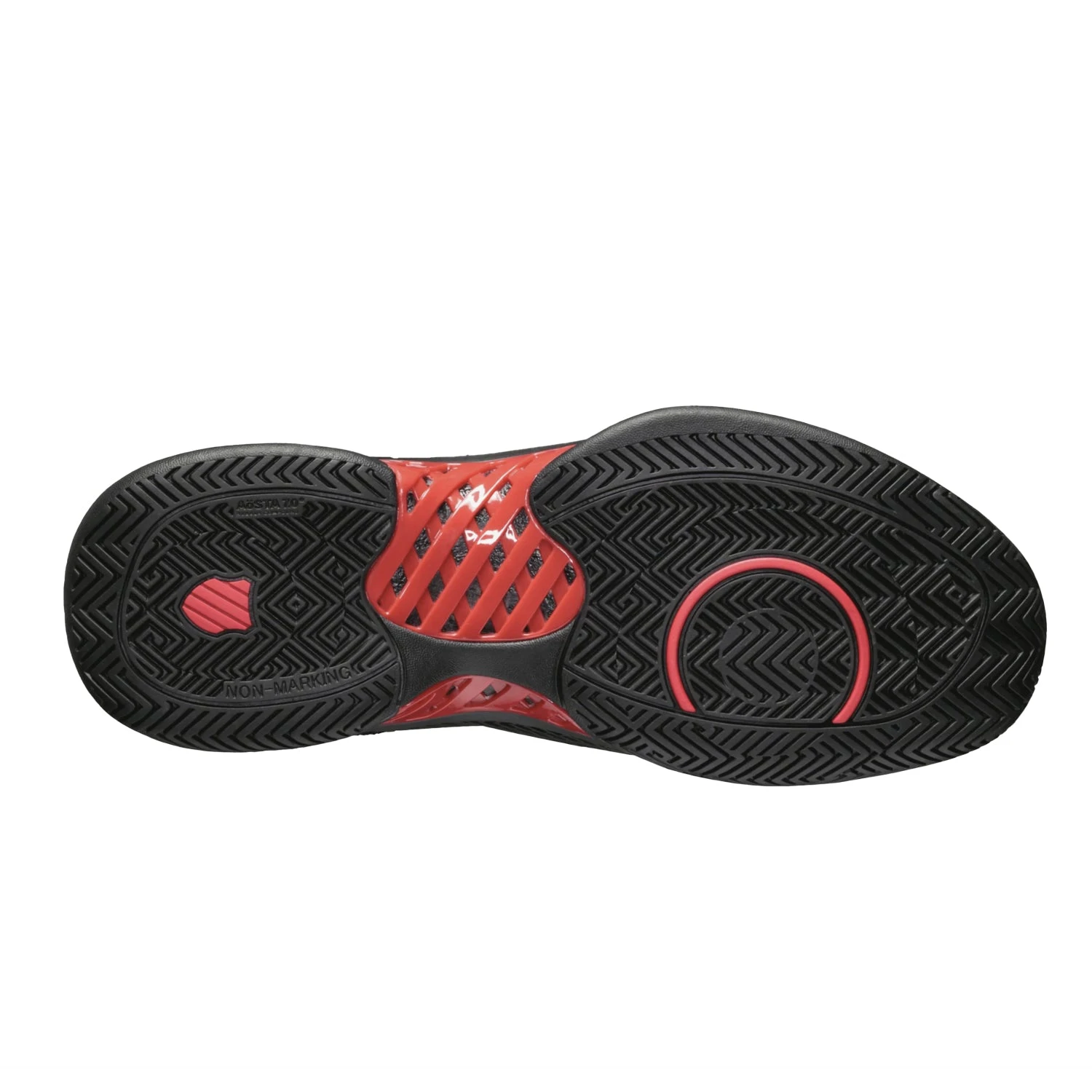 K-Swiss Express Light Pickleball (Men's) - Black/Lollipop - Image 3