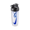 Nike Hypercharge Shaker Bottle 24oz - Clear/Black/Game Royal