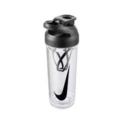 Nike Hypercharge Shaker Bottle 24oz - Clear/Black/Black