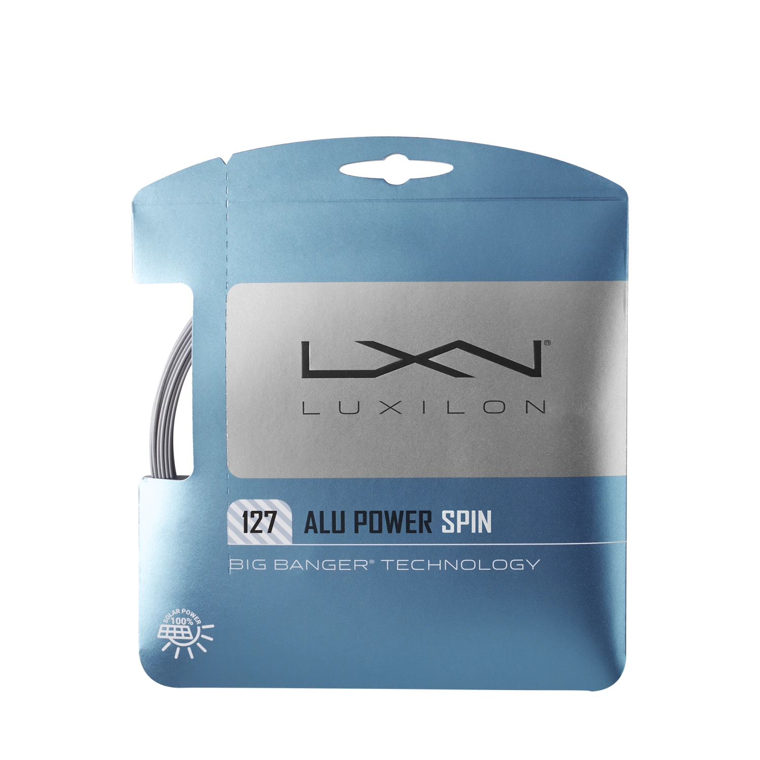 Luxilon Alu Power Spin 127 Pack - Silver