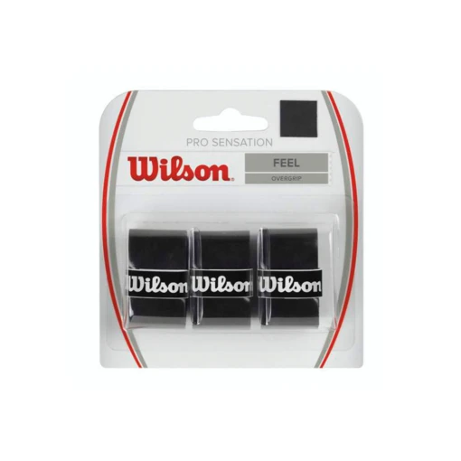Wilson Pro Sensation Overgrip 3-Pack - Black