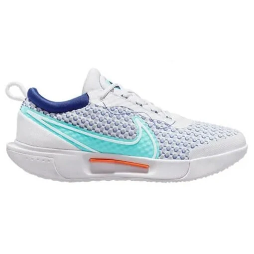 Nike Court Zoom Pro (Men's) - White/Dynamic Turq-Deep Royal Blue